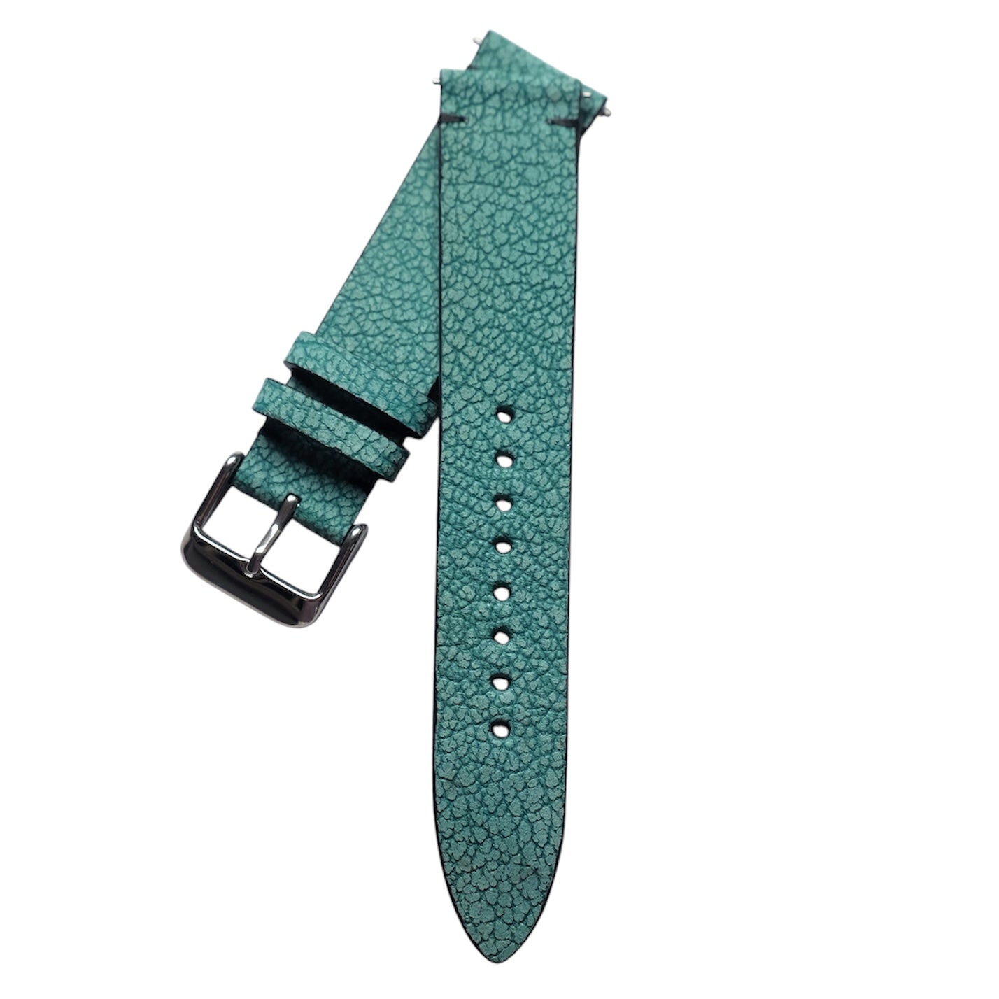 Nubuck Goat Carribean Leather Watch Strap #01